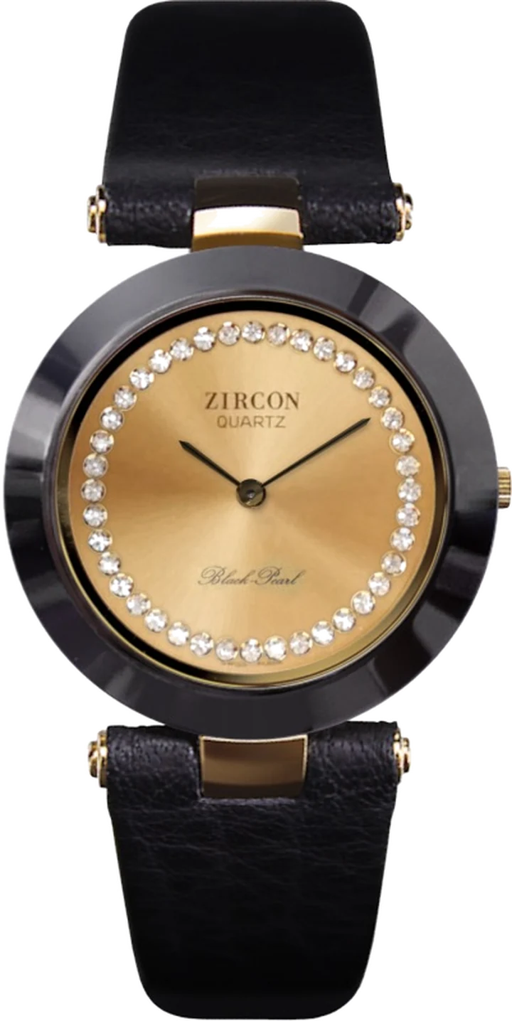 Montre Homme 1 facette, 40 brillants – Cadran ton or